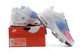 nike air max plus iii unisex blanche blue rainbow